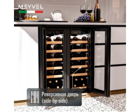 Винный шкаф Meyvel MV19NH-KWT1
