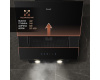 Каминная вытяжка Weissgauff Yota 606 touch black glass