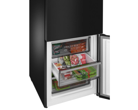 Холодильник отдельностоящий с инвертором MEFERI MFR200BK TOTAL NO FROST COMBI ULTRA