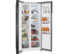 Отдельностоящий холодильник с инвертором Weissgauff WSBS 500 Inverter NoFrost Inox Glass