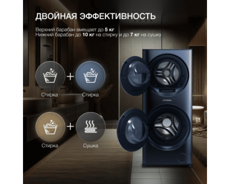 Стиральная машина с сушкой Hyundai WMD9425