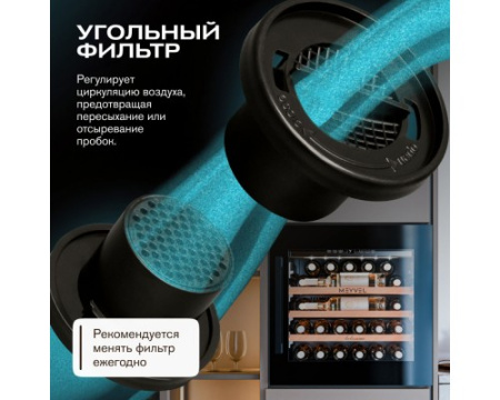Винный шкаф Meyvel MV31PRO-KBB1