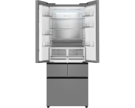 Отдельностоящий холодильник Weissgauff WFD 450 Built-in Inverter NoFrost Inox