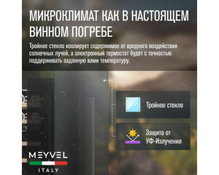 Винный шкаф Meyvel MV28-KWT2
