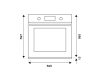 Электрический духовой шкаф Bertazzoni Professional F6011PROVPTX стальной
