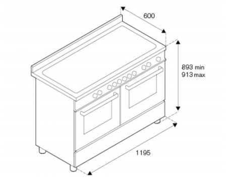 Варочный центр Bertazzoni HER126G2EAVT