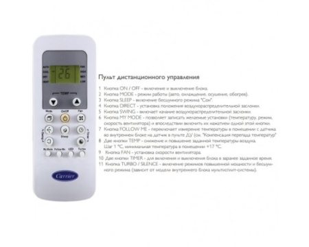 Кассетный кондиционер Carrier 42QTD024NS/38QUS024NS