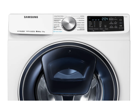 Стиральная машина Samsung WW70R62LVTWDLP (AddWash и Eco Bubble)
