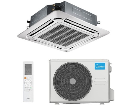 Кассетный кондиционер Midea MCD-24HRN1-Q/MOU-24HN1-Q/-40/T-MBQ-02M4