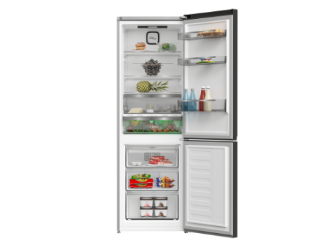 Холодильник с нижней морозильной камерой Grundig GKPN66830FXD