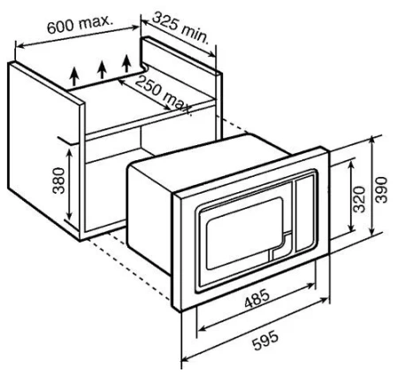 Микроволновая печь KAISER em 2000