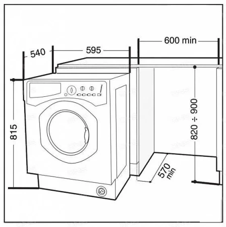Стиральная машина HOTPOINT-ARISTON cawd 129