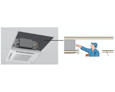 Кассетный кондиционер Fujitsu AUXG24KVLA/AOYG24KATA/UTGUFYFW