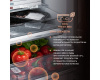 Отдельностоящий холодильник с инвертором Weissgauff WRK 2000 Total NoFrost Inverter Bru Steel Glass