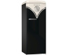 Отдельностоящий двухкамерный холодильник Gorenje OBRB615DBK