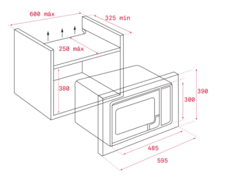 Встраиваемая микроволновая печь Teka ML 820 BIS