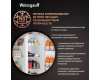 Отдельностоящий холодильник с инвертором Weissgauff WSBS 500 Inverter NoFrost Rock Glass