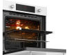 Духовой шкаф газовый Weissgauff WGO 702 D WHITE GLASS
