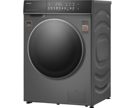 Стиральная машина с сушкой, прямым приводом Weissgauff WMD 62210 Direct Drive Touch Inverter Steam Grey