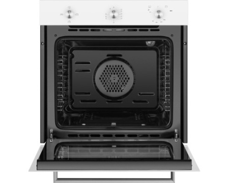 Духовой шкаф газовый Weissgauff WGO 702 WHITE GLASS