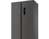 Отдельностоящий холодильник с инвертором Weissgauff WSBS 500 Inverter NoFrost Dark Grey