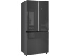 Отдельностоящий холодильник с инвертором Weissgauff WCD 590 NoFrost Inverter Premium EcoFresh Inox Glass