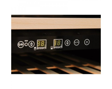 Винный шкаф Dunavox DX-51.150DBK/DP
