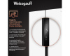 Отдельностоящий холодильник с инвертором Weissgauff WSBS 450 WNF Built-in