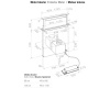 Встраиваемая в столешницу вытяжка Pando E-320/90 INOX V.950 SEC