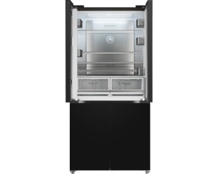 Отдельностоящий холодильник с инвертором Weissgauff WCD 510 Built-in Inverter NoFrost Dark Inox