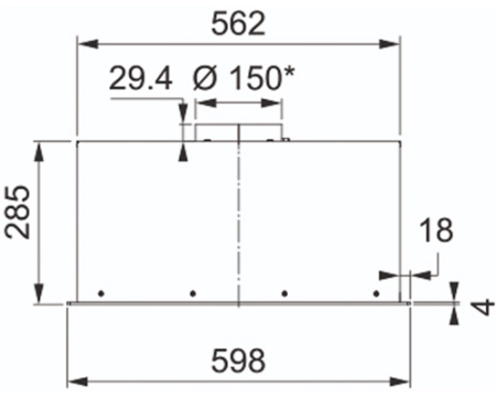 Вытяжка Franke LUCE 60 BK 305.0738.597