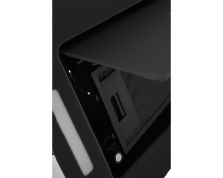 Вытяжка встраиваемая ZUGEL ZHI524GB, черное стекло