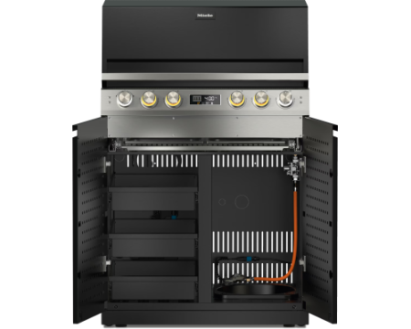 Уличный газовый гриль Miele Dreams – Fire Pro L 4P с ящиками