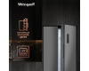 Отдельностоящий холодильник с инвертором Weissgauff WSBS 500 Inverter NoFrost Inox