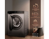 Стиральная машина с сушкой Weissgauff WMD 888 Touch Inverter Steam Silver