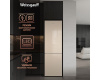 Отдельностоящий холодильник Weissgauff WRK 195 D Full NoFrost Beige Glass