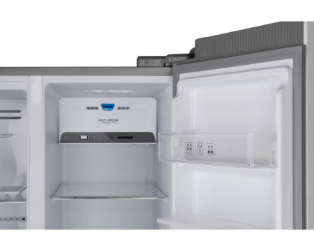 Отдельностоящий холодильник с инвертором и подачей воды Weissgauff WSBS 600 X NoFrost Inverter Water Dispenser