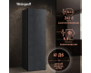 Отдельностоящий холодильник с инвертором Weissgauff WRK 2000 Total NoFrost Inverter Rock Glass
