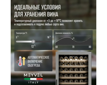 Винный шкаф Meyvel MV160-KST2