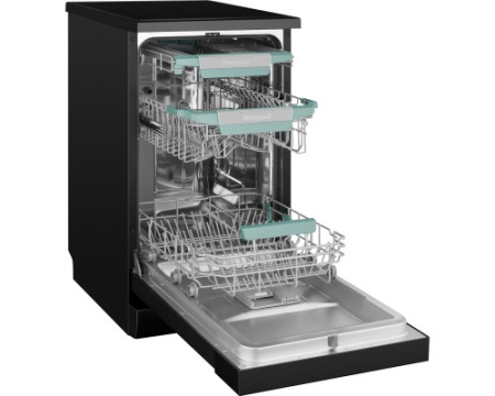 Посудомоечная машина c авто-открыванием и инвертором Weissgauff DW 4539 Inverter Touch AutoOpen Black