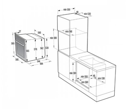 Духовой шкаф Gorenje BP6138B