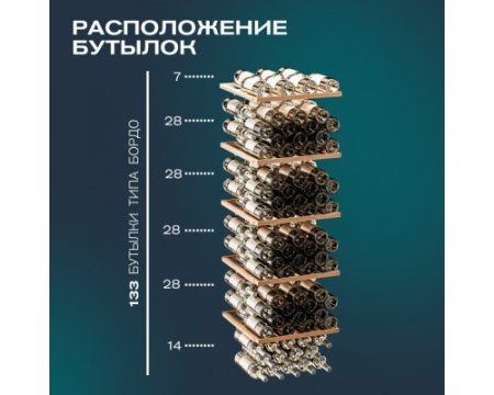 Винный шкаф Meyvel MV133-KBF1