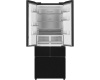Отдельностоящий холодильник Weissgauff WFD 450 Built-in Inverter NoFrost Dark Inox
