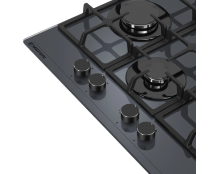 Варочная панель газовая MEFERI MGH604GR GLASS ULTRA