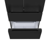 Многокамерный холодильник Meferi MFR83BLACK IX TOTAL NO FROST FRENCH DOOR COMFORT
