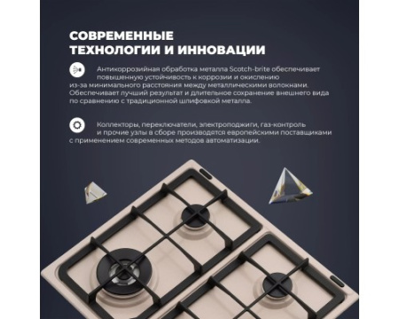 Газовая варочная панель DeLonghi OWF 46 PRO RUS