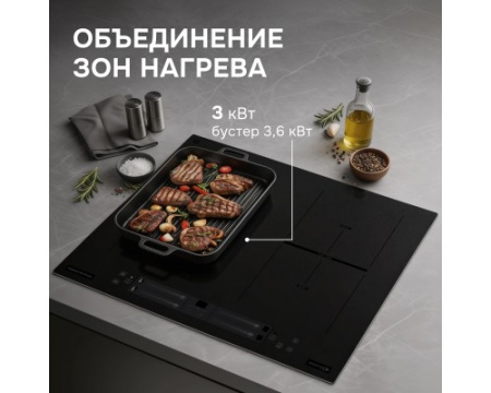Стеклокерамическая варочная панель Zigmund & Shtain CI 24.6 B