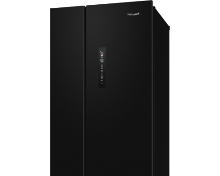 Отдельностоящий холодильник Weissgauff WFD 450 Built-in Inverter NoFrost Dark Inox