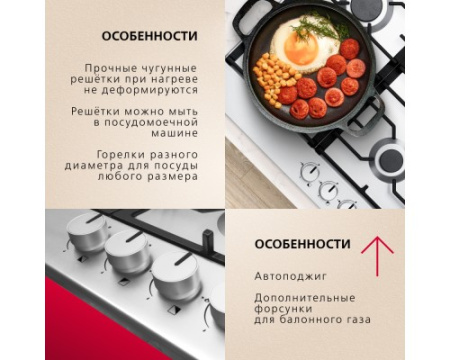 Газовая панель Hansa BHGI610391