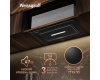 Кухонная встраиваемая вытяжка Weissgauff Aura 456 Touch Black Glass